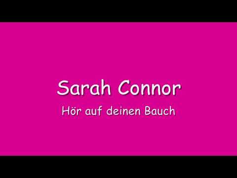 Sarah Connor - Hör auf deinen Bauch  Mit Text