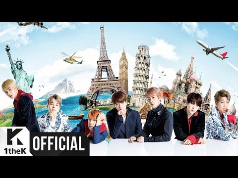 'Boy with Love' In Every country of the world - BTS  '작은 것들을 위한 시 feat. Halsey'