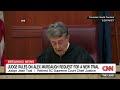Hear judge’s ruling on Alex Murdaughs request for new trial(CNN) - 08:13 min - News - Video