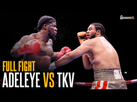David Adeleye vs Jamie TKV | British Title Clash ends with CONTROVERSIAL KO? 😳 | FULL FIGHT