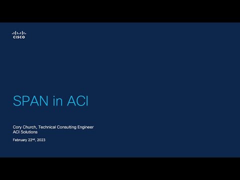 SPAN in ACI