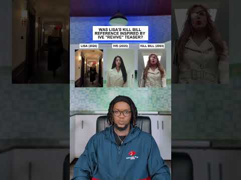 Was Lisa's Kill Bill Reference Inspired By This Ive Song Teaser: LISA "Tarantino" #shorts #music