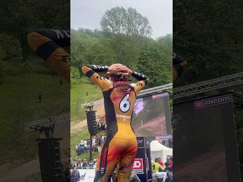 HE’S DONE IT🔥🔥JACKSON GOLDSTONE WINS THE MEN’S ELITE DOWNHILL IN LOUDENVIELLE 🚀