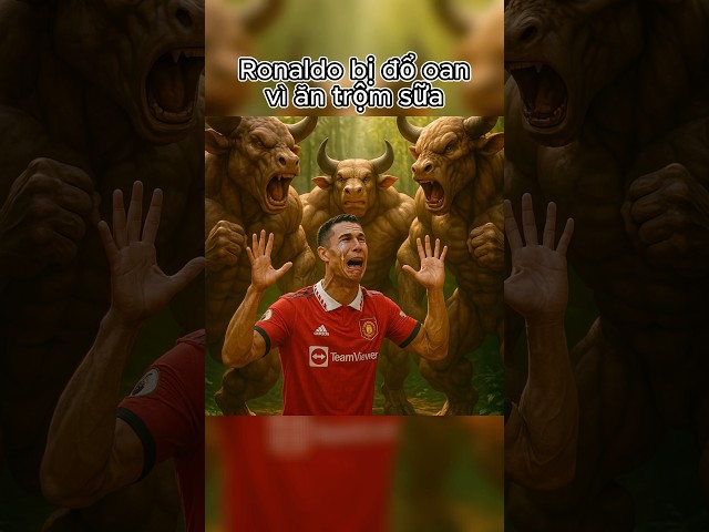 Ronaldo bị đổ oan ăn trộm sữa và cái kết | MOCHI TV #Kechuyen #Cartoon #Story