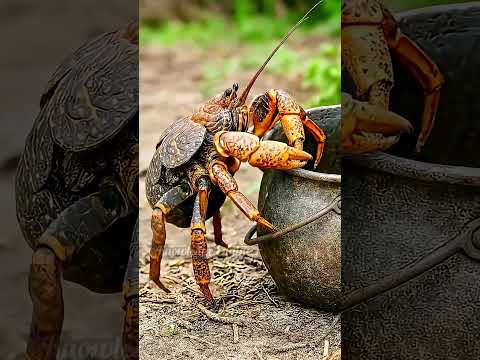 Coconut Crab Are Dangerous 😱😨#shorts #facts