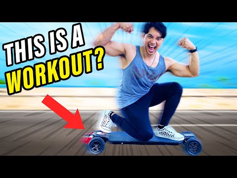 Riding An Electric Skateboard Is BETTER EXERCISE Than You Think