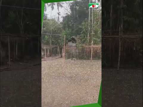 ময়মনসিংহের ফুলপুরে শিলাবৃষ্টি