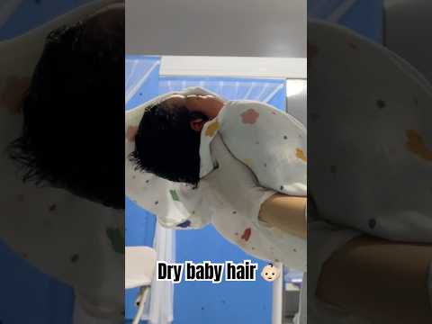 Dry baby hair #shorts