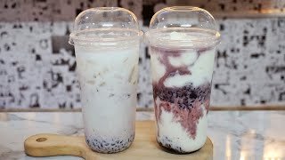 HỌC PHA CHẾ - 2 Cách Làm Sữa Chua Nếp Cẩm