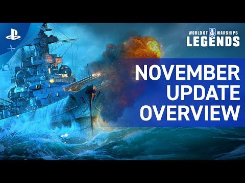 World of Warships: Legends ? November Update Overview Trailer | PS4