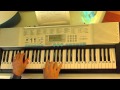 Comment jouer Rolling in the Deep d'Adele au piano 2ème méthode