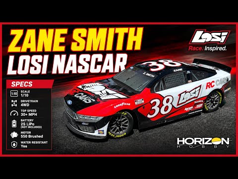 Losi relance la NASCAR RC avec la Mustang de Zane Smith