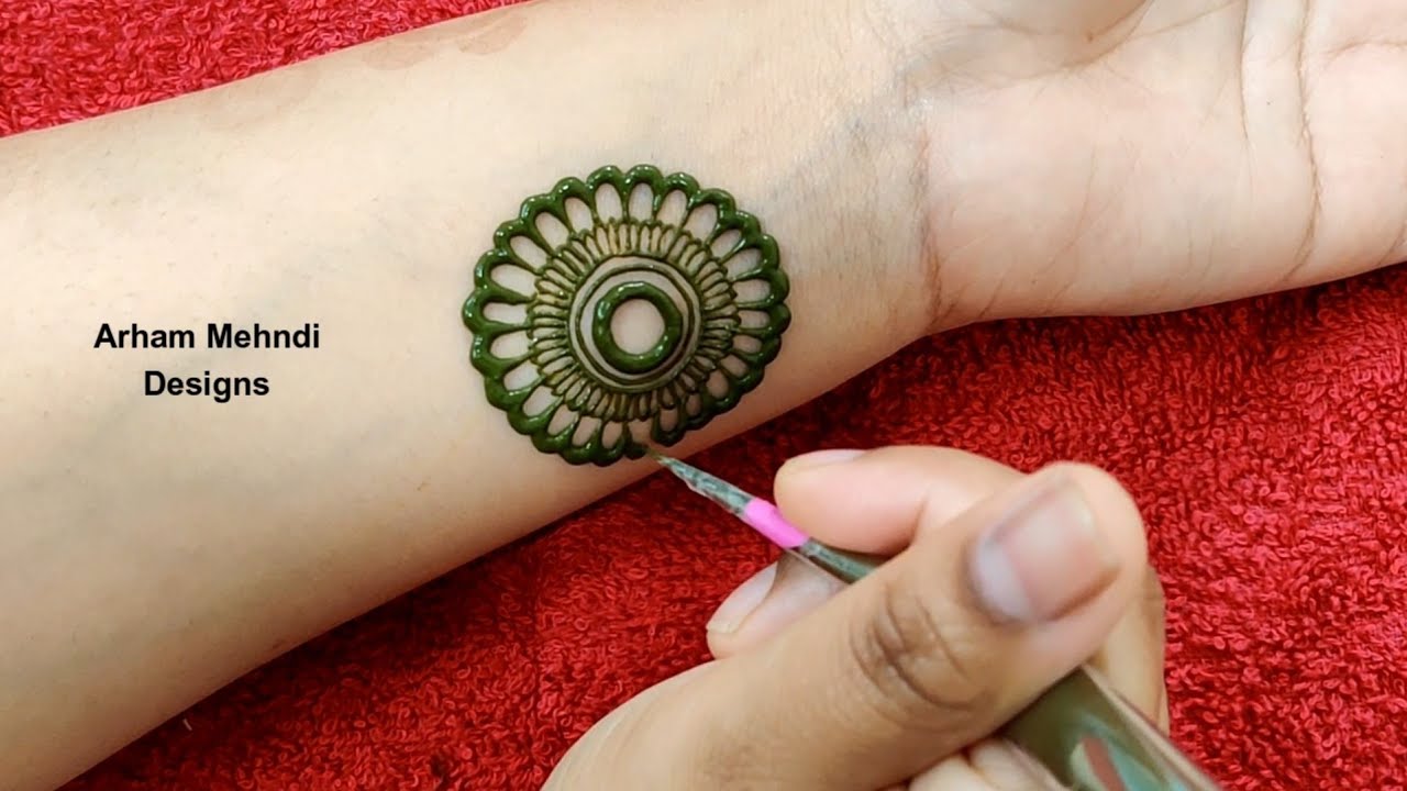 Ganeshji Mehndi Pattern 2 By Arham Mehndi Designs