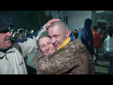 95 Ukrainian prisoners of war released from captivity | AFP