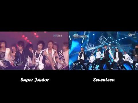 Super Junior VS Seventeen - U