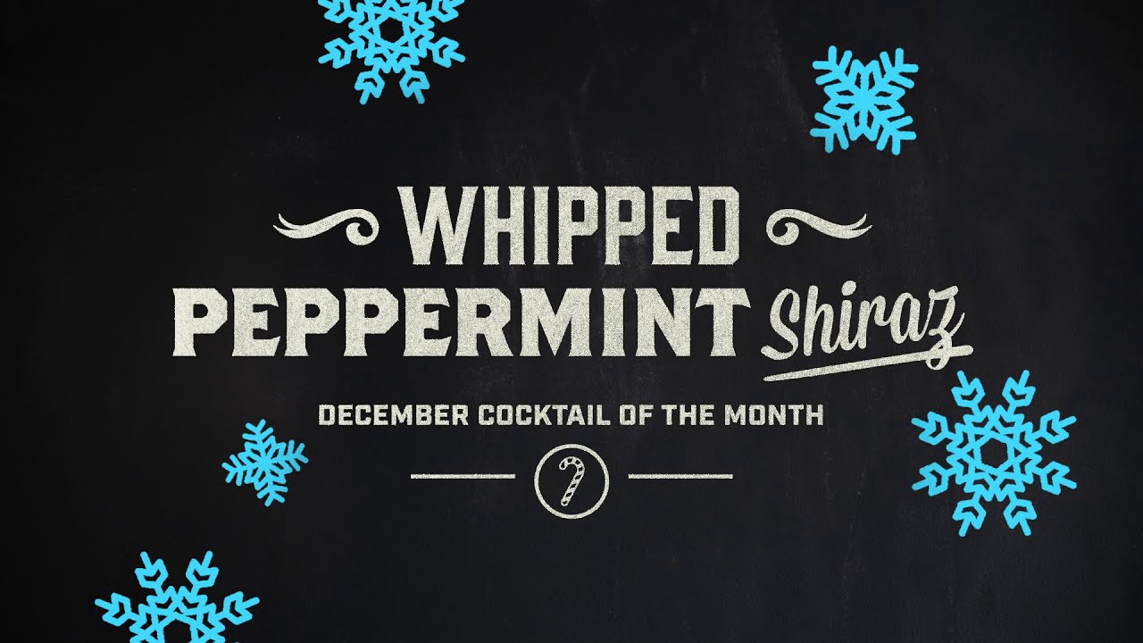Whipped Peppermint Shiraz Recipe