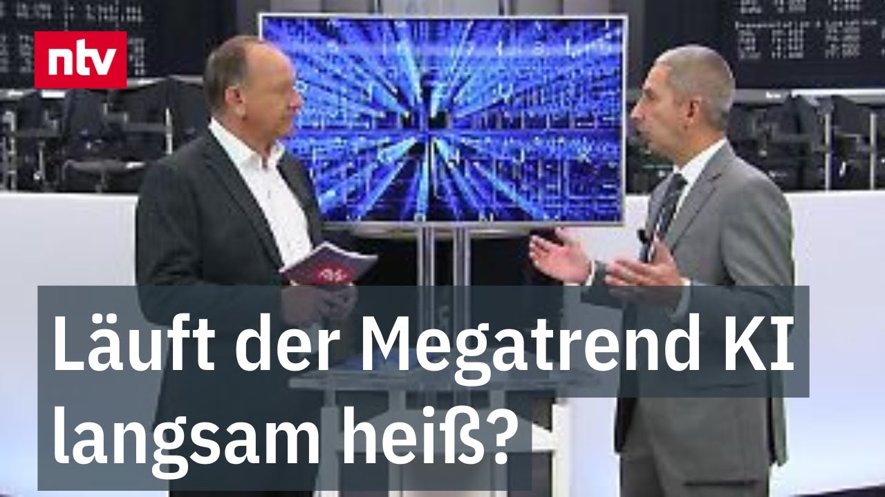 Läuft der Megatrend KI langsam heiß? - Experte: Entwicklung dreimal schneller als Wachstum Chinas