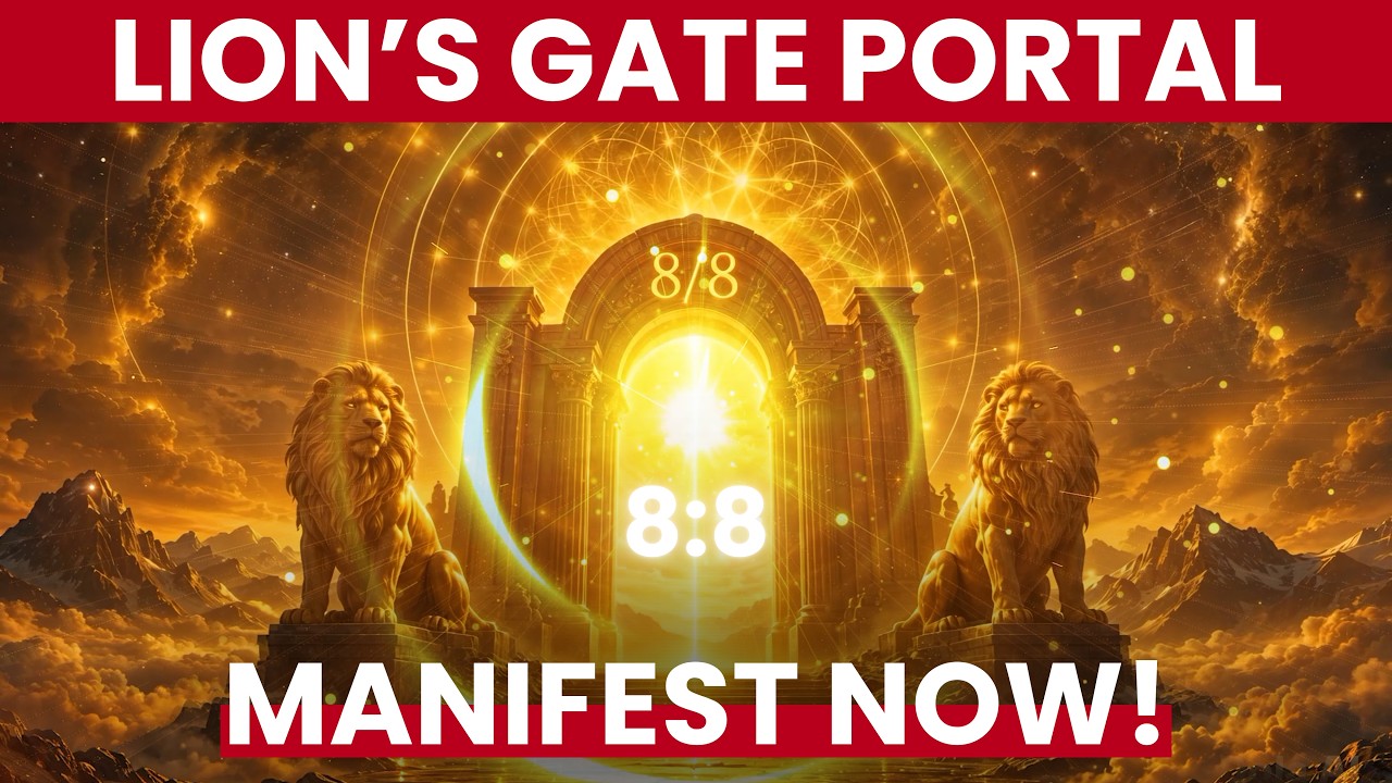 Lion’s Gate Portal (8/8 Portal) is at PEAK: MANIFEST NOW!