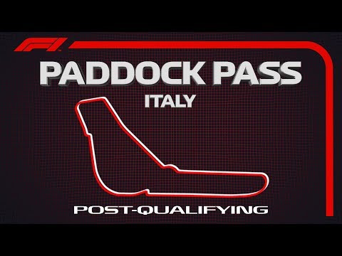 F1 Paddock Pass: Post-Qualifying At The 2019 Italian Grand Prix