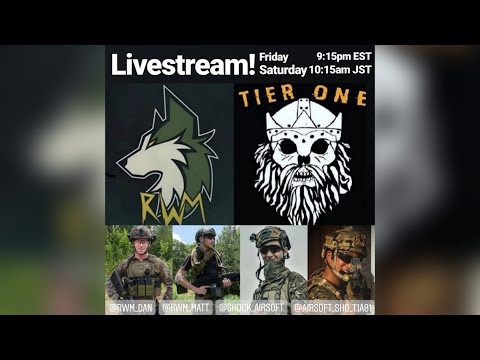Questions and Ammo LIVE!! - FEAT: Tier One Airsoft - How to play airsoft in Japan?