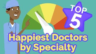 Top 5 Happiest Doctors by Specialty #SHORTS