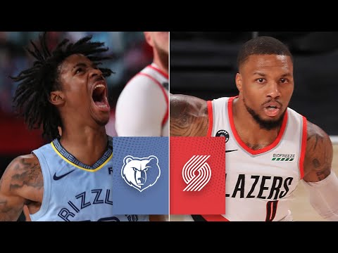 Memphis Grizzlies vs. Portland Trail Blazers | 2019-20 NBA Highlights