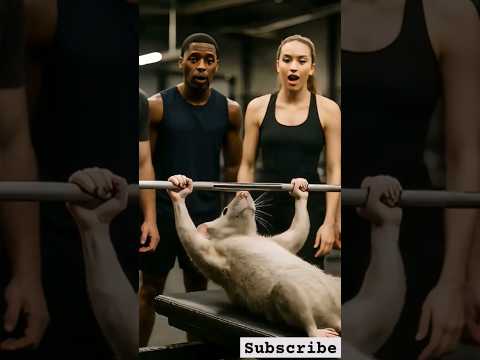 Rat Lifts Weights Like a Pro 🐀💪 Funniest Gym Moment You’ll Ever See! 😂🔥 #Shorts #aivideo #rat #gym