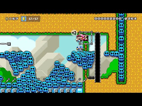 大発作キター!wwww 他の3人もこういう反応していると思います。【マリオメーカー2】