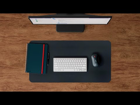 Alfombrilla de escritorio grande de cuero Leitz - Vídeo del producto - ES