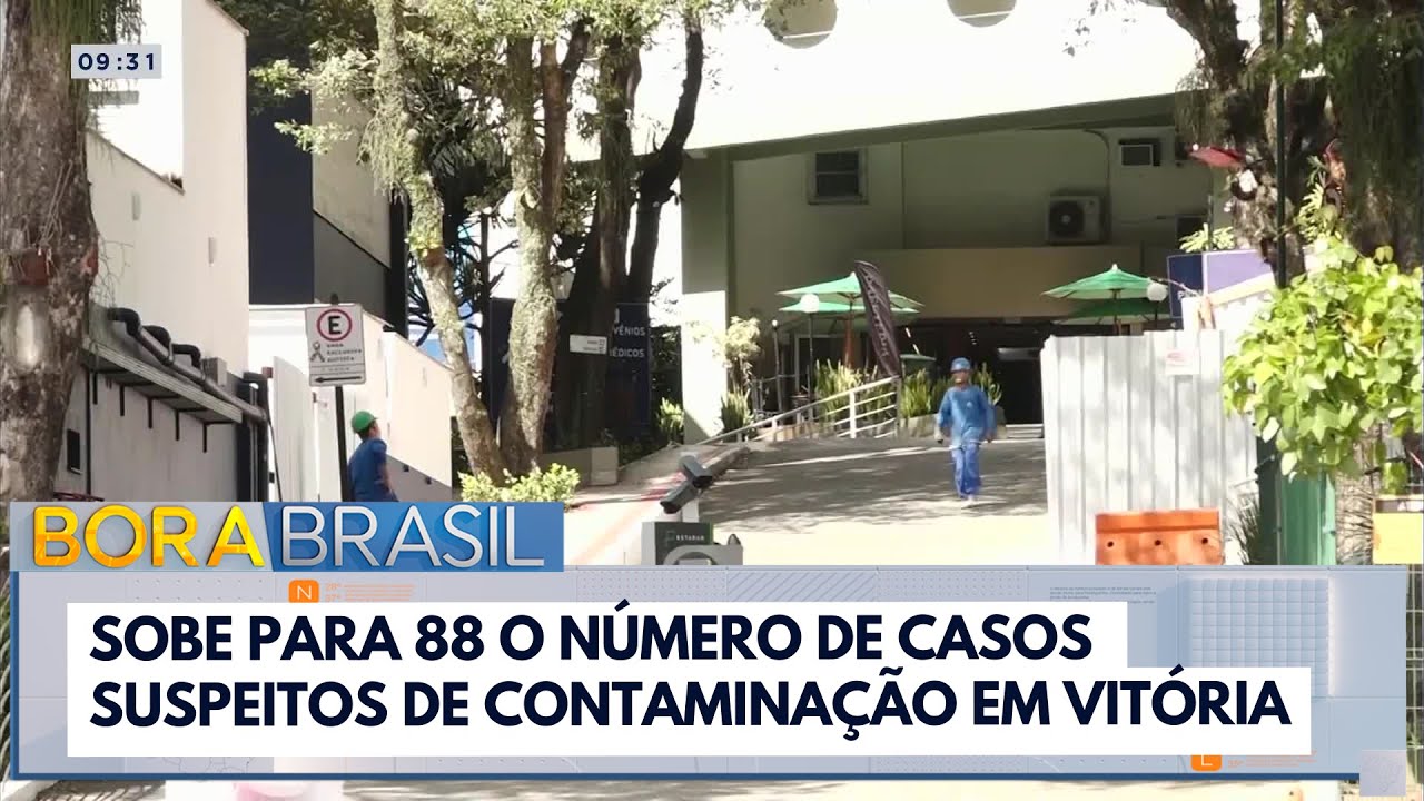 Sobe para 88 o número de casos suspeitos de contaminação em Vitória