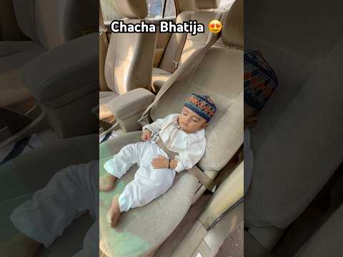 Mudasir sleeping on the car, so beautiful boy ￼ #ytshorts #cutebaby #cute #baby #trustonallah