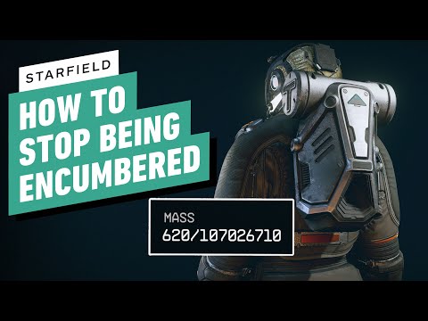 Starfield - How To Stop Being Encumbered: Inventory Tips and Infinite Storage