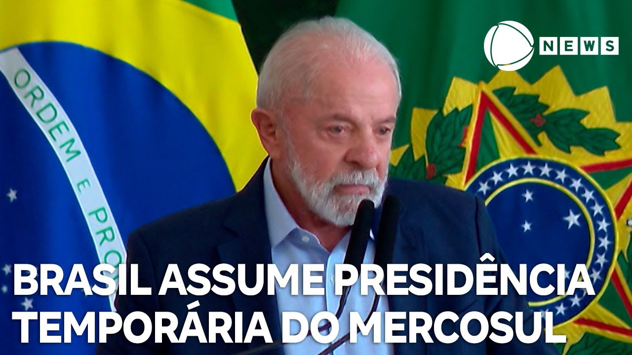 Brasil assume presidência temporária do Mercosul