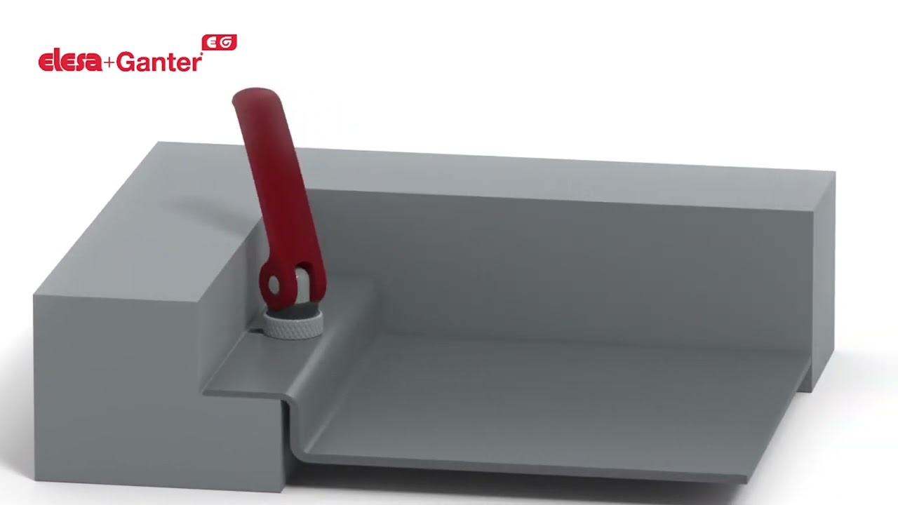 Dźwignie mimośrodowe zaciskowe - seria GN 927 video