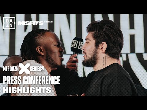 KSI vs. Dillon Danis | Launch Press Conference Highlights