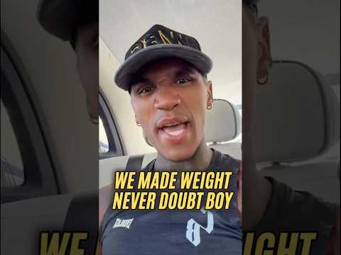 FIRED UP Conor Benn sends message <strong>to</strong> Ryan &amp; Haters after <strong>making</strong> weight