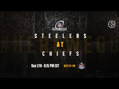 #HereWeGo:  Steelers-Chiefs AFC Wild Card Round Hype Video | Pittsburgh Steelers video clip