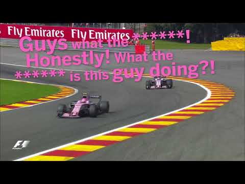 Ocon's Fury At Perez In Belgium | F1 Best Team Radio 2017