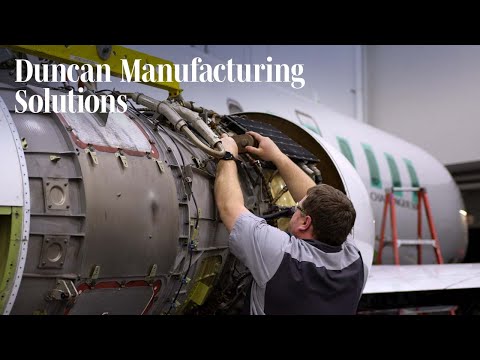 Duncan Manufacturing Solutions Compliments Duncan Aviation's MRO
Services