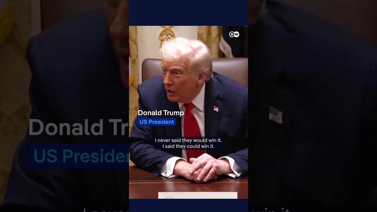 Trump discusses possibility of Ukrainian victory of the war | DW News