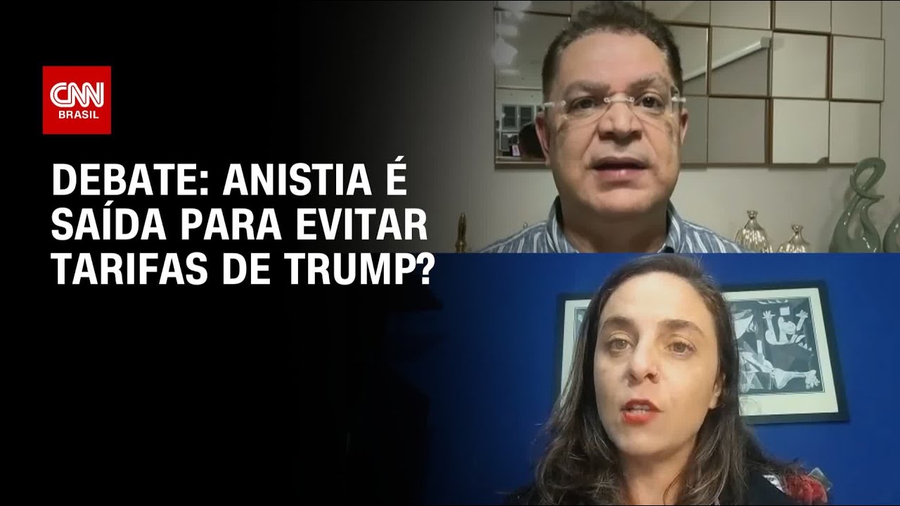 Anistia é saída para evitar tarifas de Trump | CNN ARENA