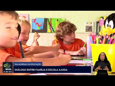 Diálogo entre família e escola ajuda no aprendizado