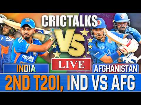 Live: IND Vs AFG, 2ND T20I, IND VS AFG, Cricket Live Match Today Scores &amp; Commentary, Last 13 Over