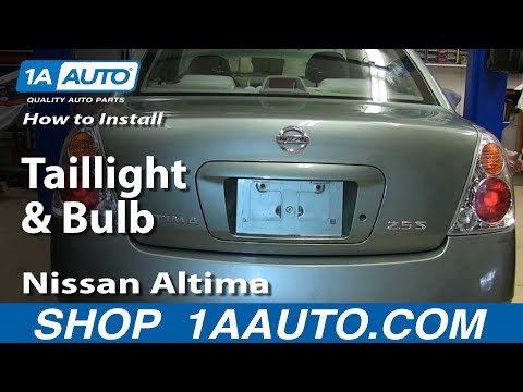 How to change a taillight bulb on a nissan sentra #6