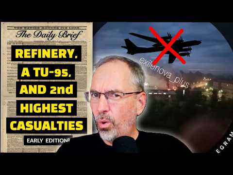 Ukraine Hits Deep: Russia’s Oil, Strategic Aviation, &amp; Frontline Records