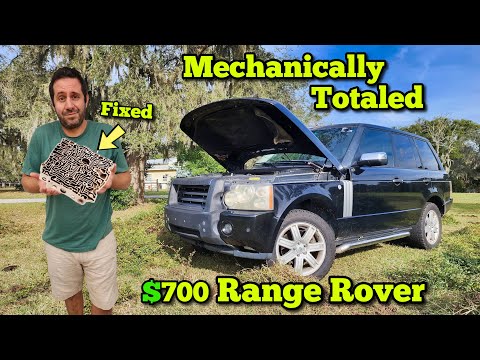 I Fixed a Mechanically Totaled $700 Range Rover. Here’s How Much the Repairs Cost…