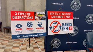 South Carolina is the 33rd state to pass hands-free law