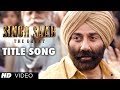 Singh Saab the Great Title Video Song | Sunny Deol | Latest Bollywood Movie 2013