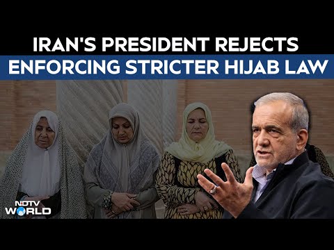 Iran's President Rejects Enforcing Stricter Hijab Law, Fearing Societal Conflict