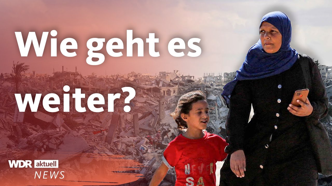 Humanitäre Katastrophe in Gaza: Wie kann es für die Menschen weitergehen? | WDR Aktuelle Stunde